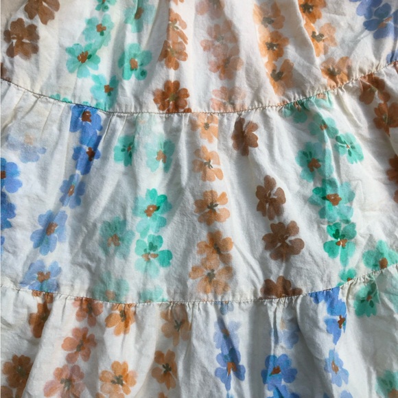 Zara Floral Tiered Dress - Picture 3 of 7